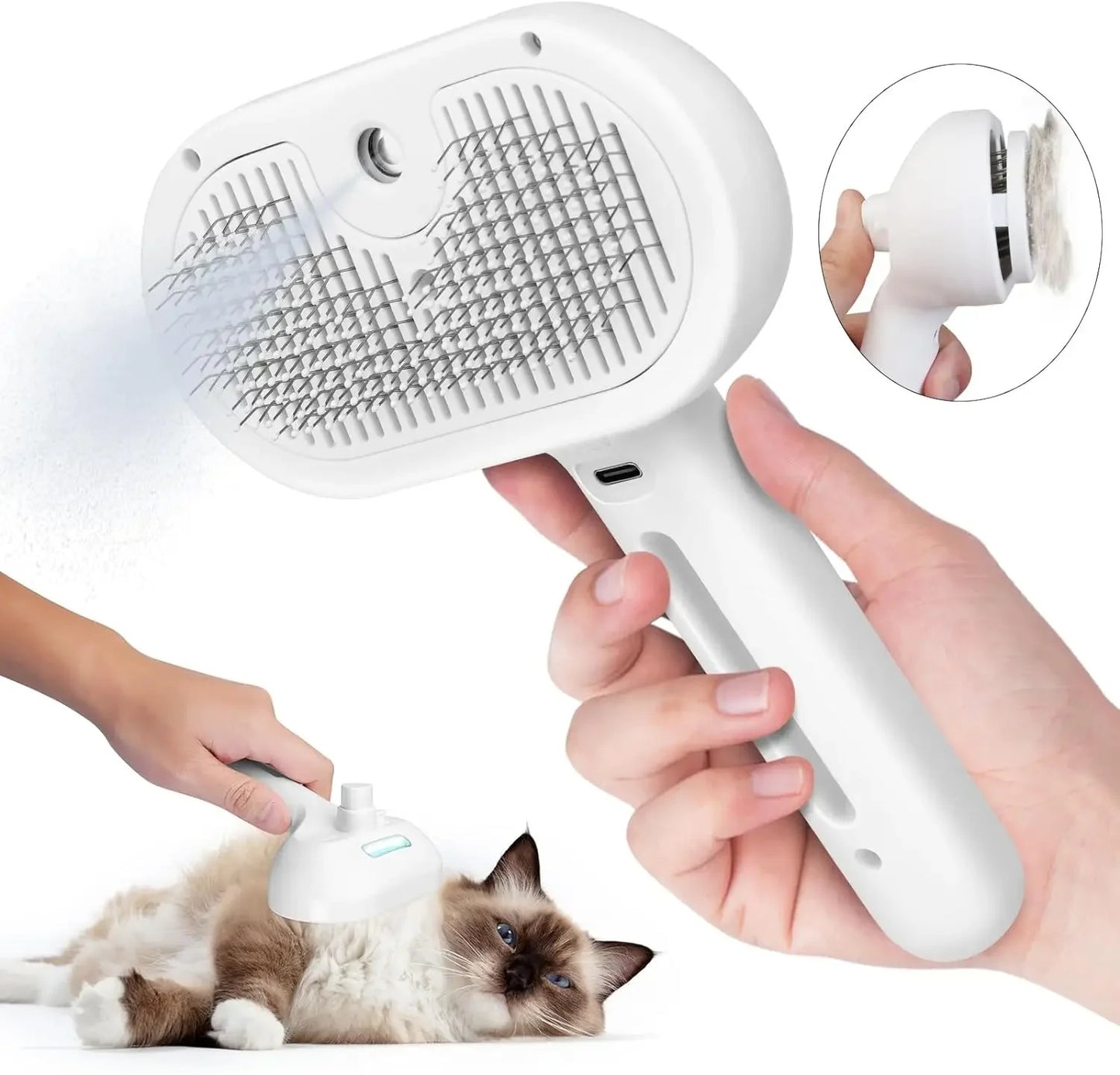 Hair Remover & Dematting Brush for Dogs & Cats